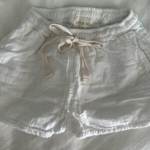 Kids 100% organic cotton shorts